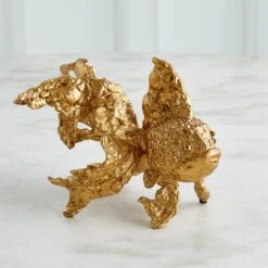 Angelfish-Gold Leaf -Online Home Decor 72203