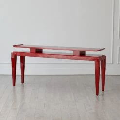 Poise Console Table-Deep Red 14 Poise Console Table-Deep Red -Online Home Decor 72213
