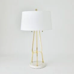 Intersecting Lamp-Brass