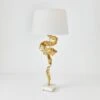 Twist Lamp-Brass 2 Twist Lamp-Brass -Online Home Decor 72245