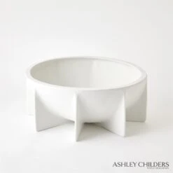 Nove Bowl-Matte White -Online Home Decor 72481