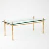 Quad Pod Cocktail Table-Gold Leaf