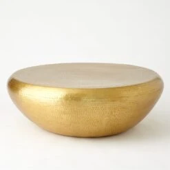 Goa Cocktail Table-Antique Brass -Online Home Decor 72623