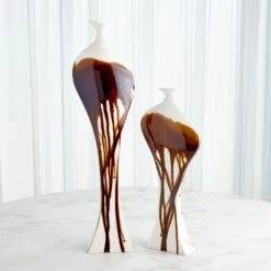 Curvy Bottles-Garnet Splash 11 Curvy Bottles-Garnet Splash -Online Home Decor 72710