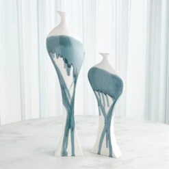 Curvy Bottle-Lamb's Ear -Online Home Decor 72713