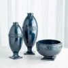 Greek Key Vase-Azure 2 Greek Key Vase-Azure -Online Home Decor 72727