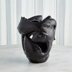 Circulating Fish Vases -Online Home Decor 72752