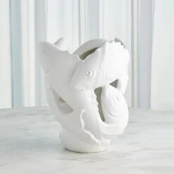 Circulating Fish Vases -Online Home Decor 72753