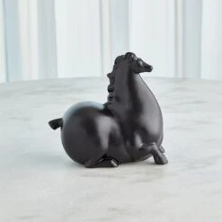 Horse Collection-Matte Black 20 Horse Collection-Matte Black -Online Home Decor 72763