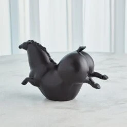 Horse Collection-Matte Black 23 Horse Collection-Matte Black -Online Home Decor 72766