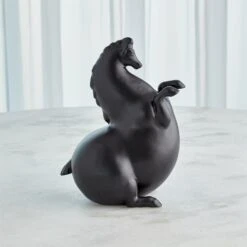 Horse Collection-Matte Black 15 Horse Collection-Matte Black -Online Home Decor 72768