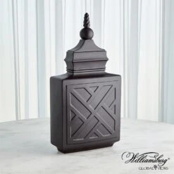 Chinoiserie Collection-Matte Black -Online Home Decor 72790