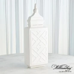 Chinoiserie Collection-Matte White 12 Chinoiserie Collection-Matte White -Online Home Decor 72794