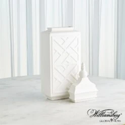 Chinoiserie Collection-Matte White 13 Chinoiserie Collection-Matte White -Online Home Decor 72795