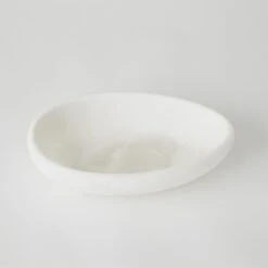 Oblique Bowl-White -Online Home Decor 72930