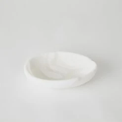 Oblique Bowl-White -Online Home Decor 72931