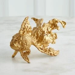 Angelfish-Gold Leaf -Online Home Decor 73009