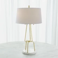 Intersecting Lamp-Brass -Online Home Decor 73097