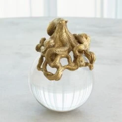 Octopus On Orb Collection -Online Home Decor 73354