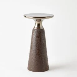 Meteor Taper Table-Bronze