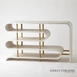 Traverse Console-White -Online Home Decor 73567