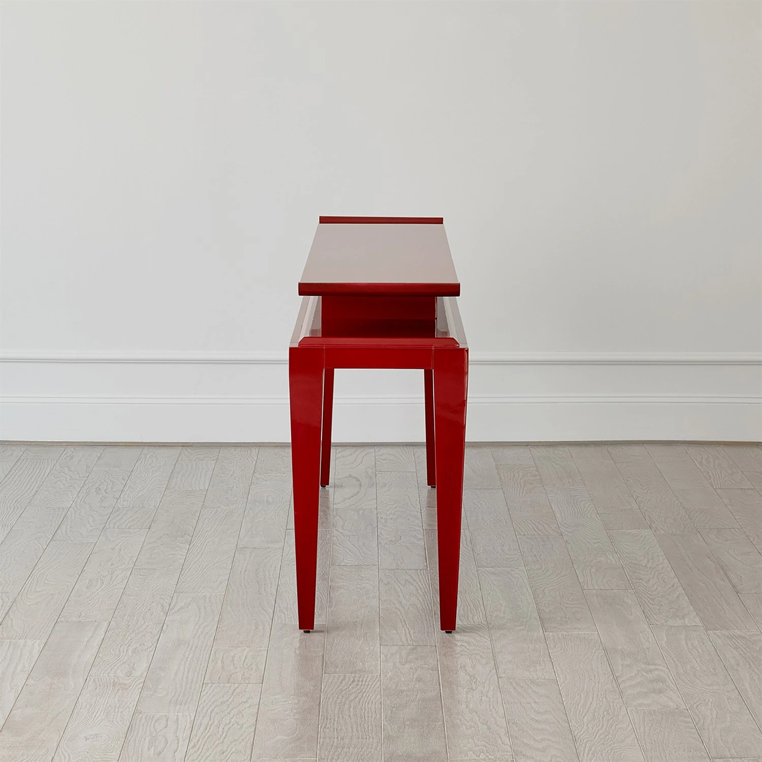 Poise Console Table-Deep Red 9 Poise Console Table-Deep Red - Image 7