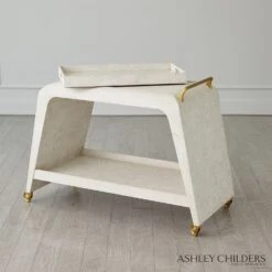 Baxter Bar Cart & Tray 24 Baxter Bar Cart & Tray -Online Home Decor 74080