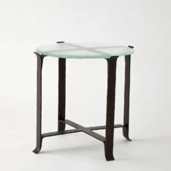 Melting Glass Tables-Bronze -Online Home Decor 74137