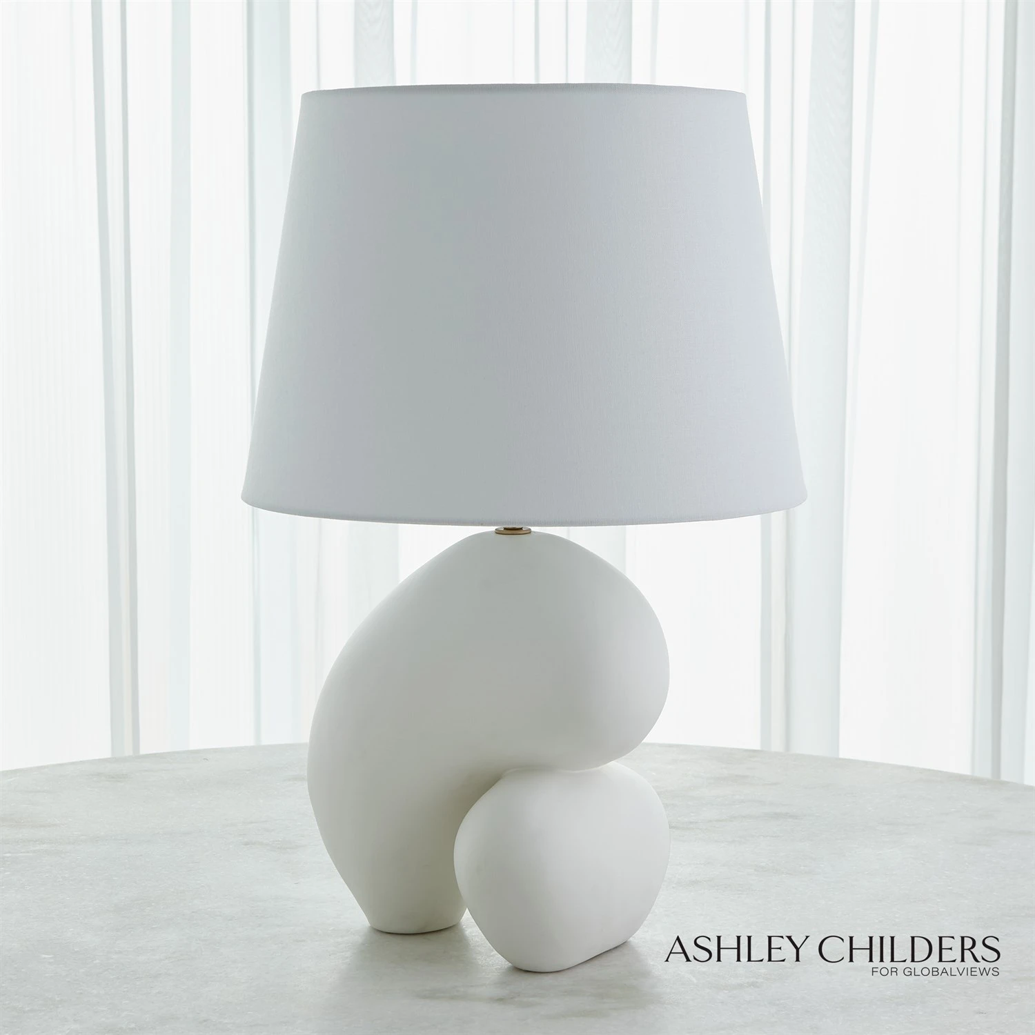 Muse Lamp-Matte White 6 Muse Lamp-Matte White - Image 4