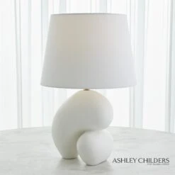 Muse Lamp-Matte White 10 Muse Lamp-Matte White -Online Home Decor 74705
