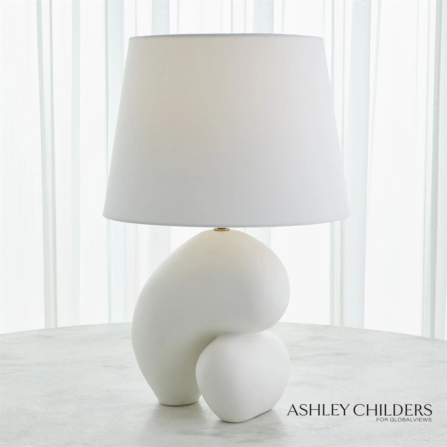 Muse Lamp-Matte White 5 Muse Lamp-Matte White - Image 3