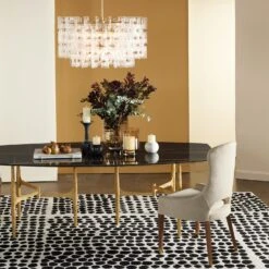 Radius Tables-Gold/Noir Lux Top 24 Radius Tables-Gold/Noir Lux Top -Online Home Decor 74874 1