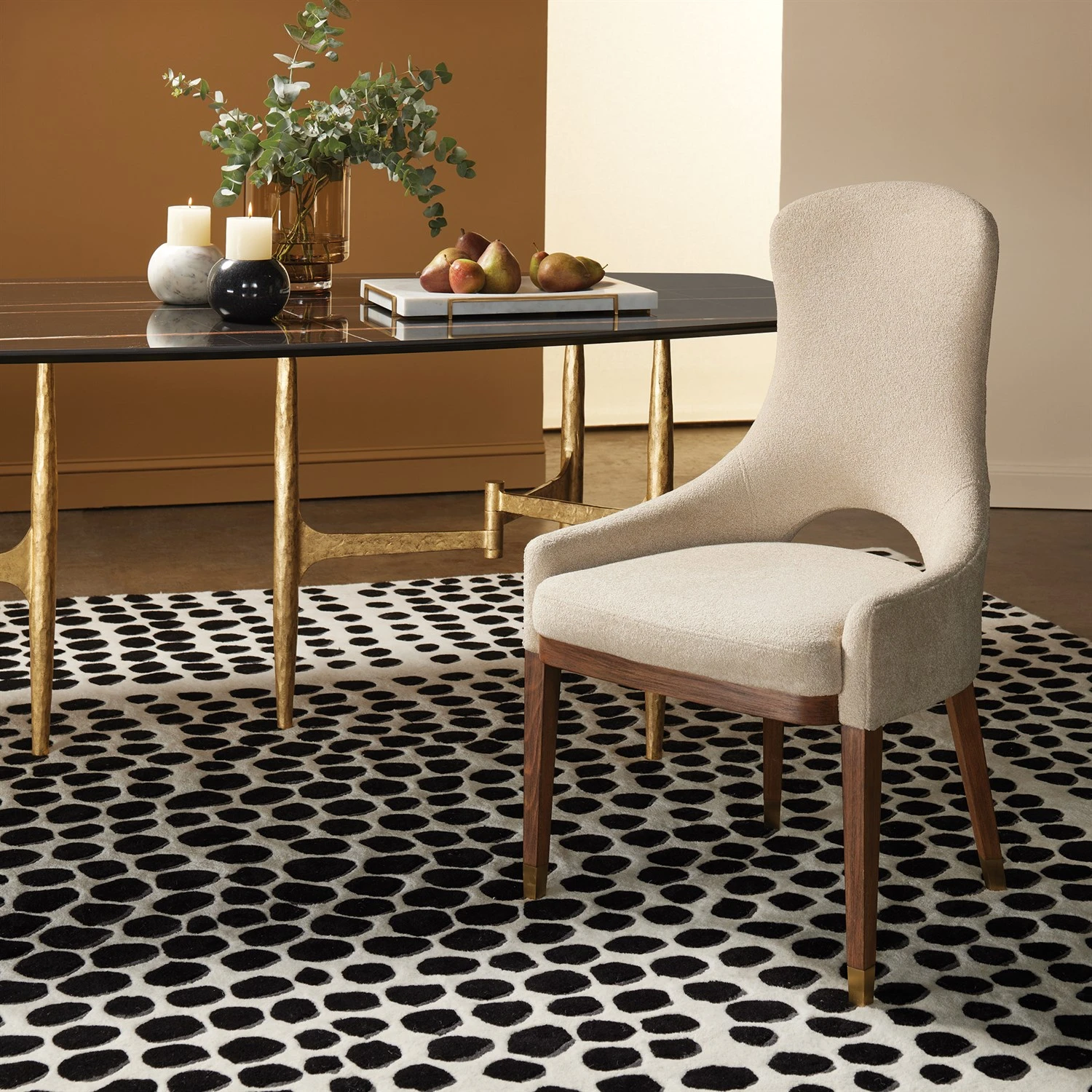 Radius Tables-Gold/Noir Lux Top 14 Radius Tables-Gold/Noir Lux Top - Image 12