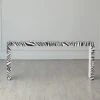 Parson Table-Zebra Lacquer -Online Home Decor 74999