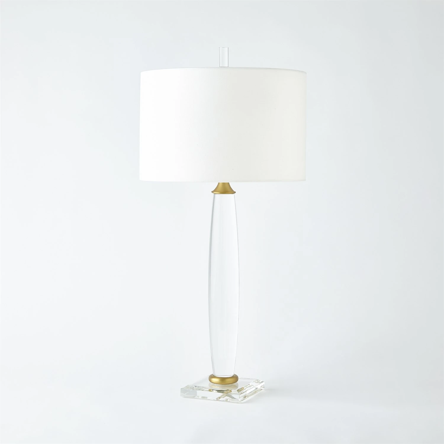 Bowed Crystal Column Lamp 3 Bowed Crystal Column Lamp
