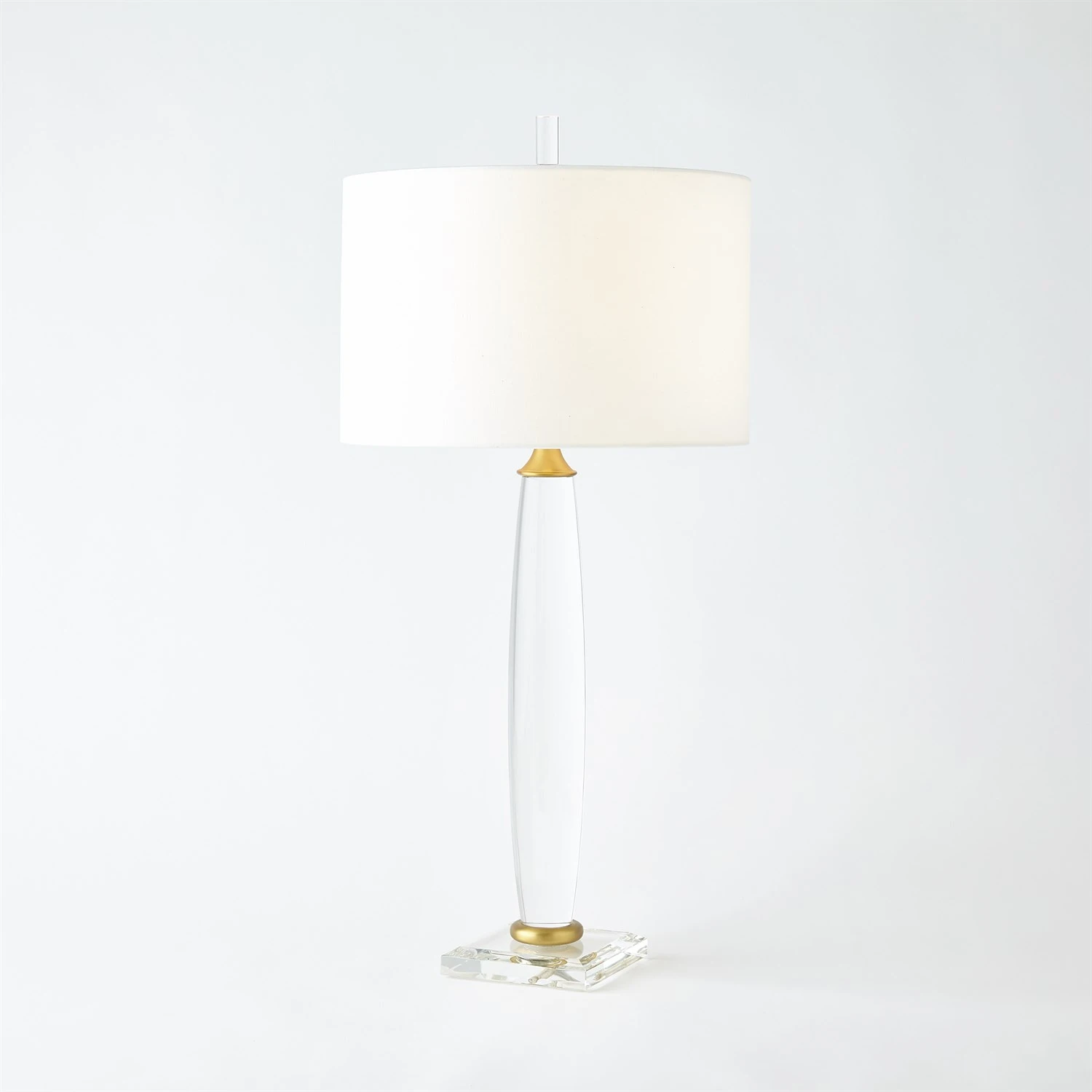 Bowed Crystal Column Lamp 4 Bowed Crystal Column Lamp - Image 2