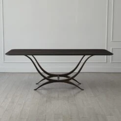Chorda Dining Table-Bronze-Rectangle -Online Home Decor 77212