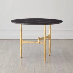 Radius Tables-Gold/Noir Lux Top 19 Radius Tables-Gold/Noir Lux Top -Online Home Decor 77236