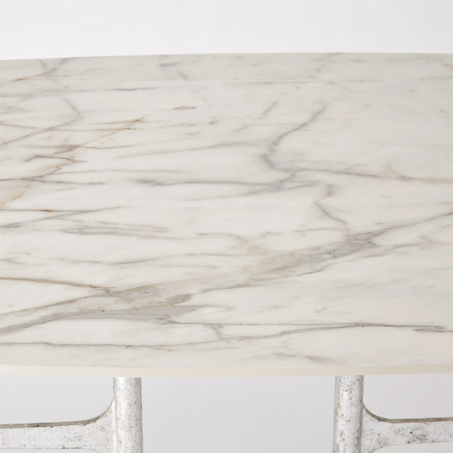 Radius Tables-Silver W/Golden White Top 7 Radius Tables-Silver W/Golden White Top - Image 5