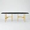 Radius Tables-Gold/Noir Lux Top