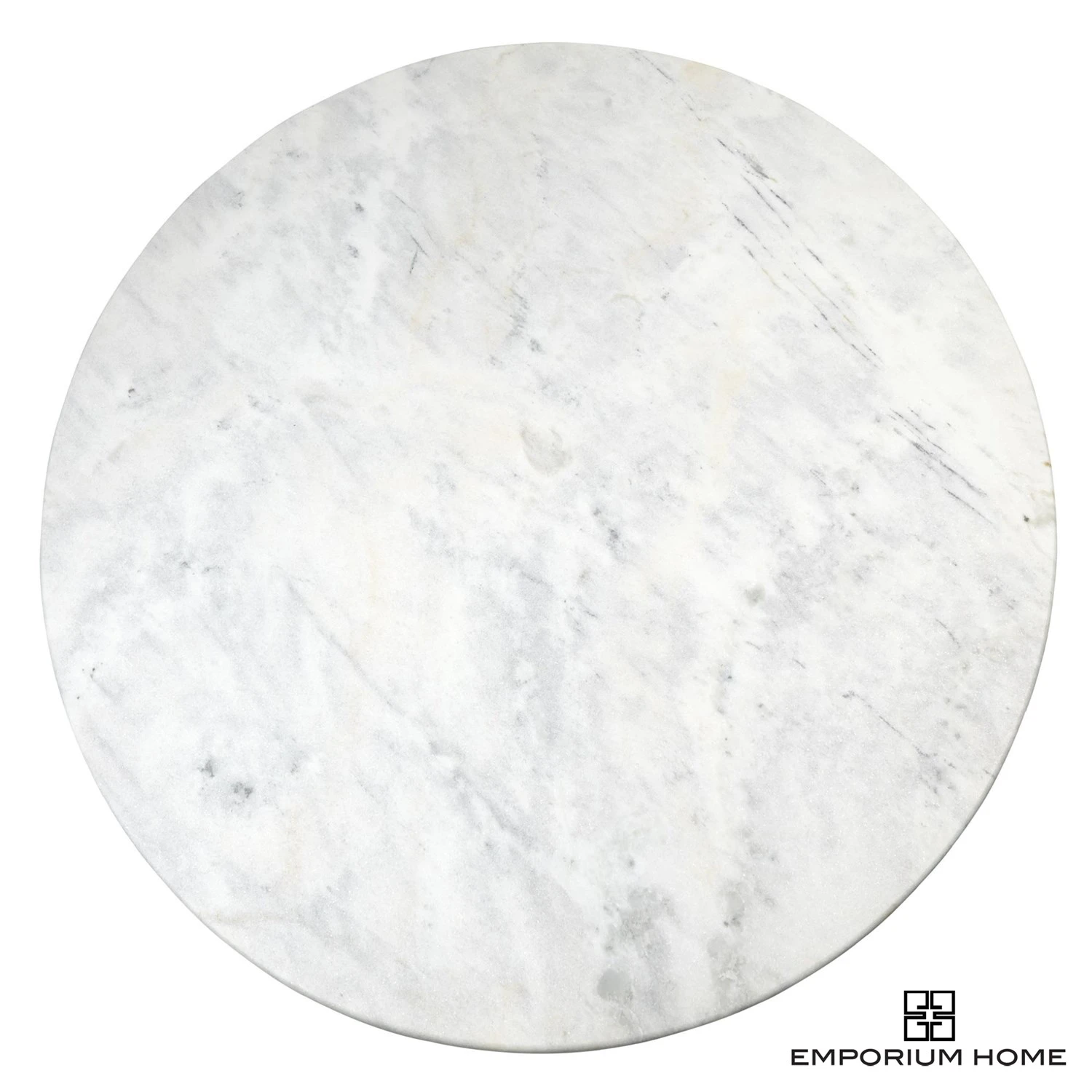 Flute Table 60" White Marble Top W/34" Silver Leaf Base 4 Flute Table 60" White Marble Top W/34" Silver Leaf Base - Image 2