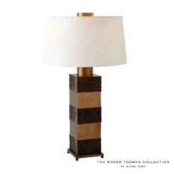 Stack Lamp-Brass/Bronze -Online Home Decor 79344