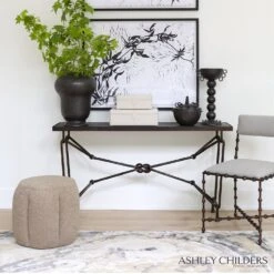 Love Knot Console-Bronze/Black -Online Home Decor 79704