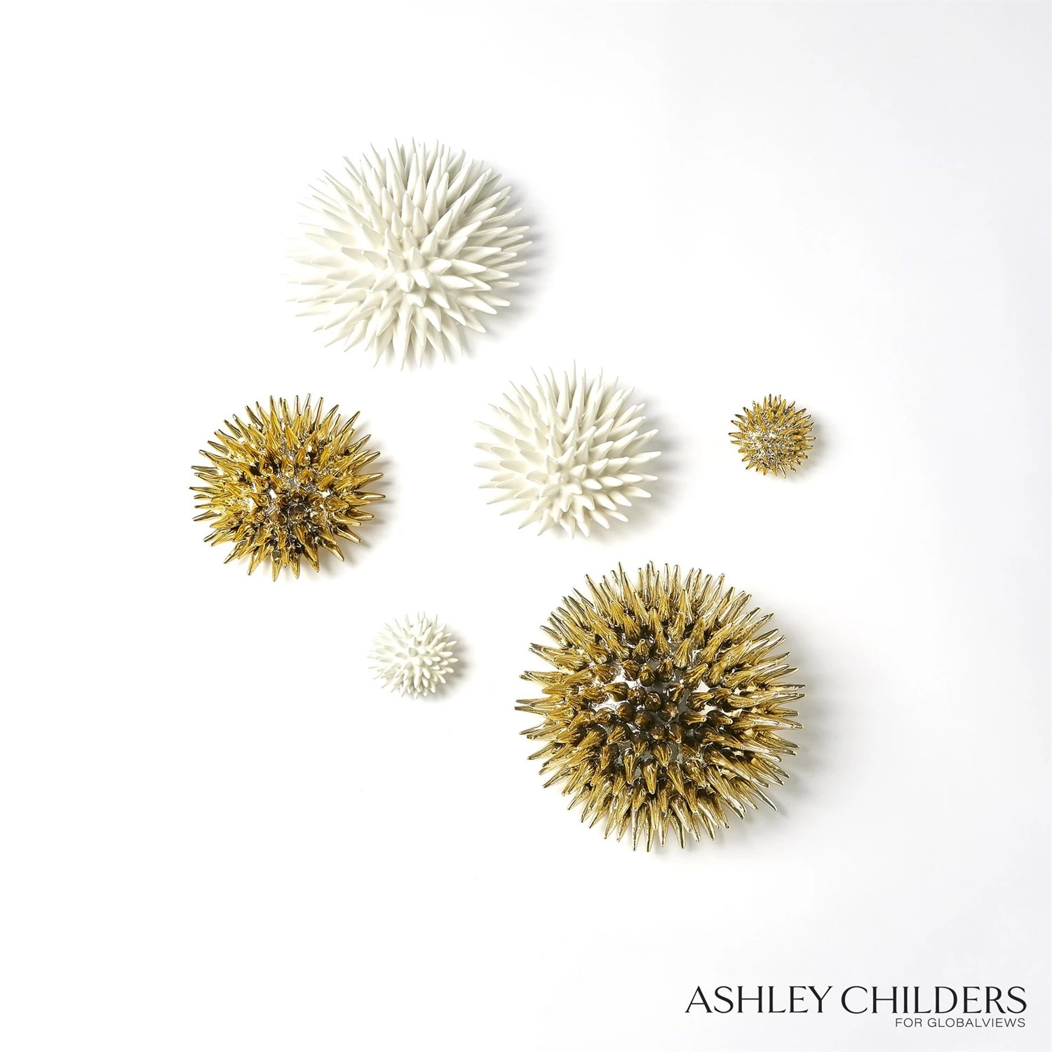 Urchin Wall Art-Gold 8 Urchin Wall Art-Gold - Image 6