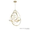 Convolution Chandelier 1 Convolution Chandelier -Online Home Decor 79801