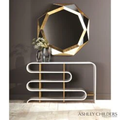 Traverse Console-White -Online Home Decor 79845