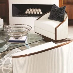 Bendy Ribbon Cocktail Table -Online Home Decor 80112