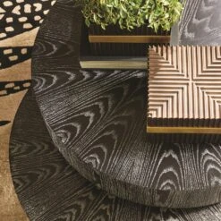 Pivot Cocktail Table-Ebony Cerused 13 Pivot Cocktail Table-Ebony Cerused -Online Home Decor 80144