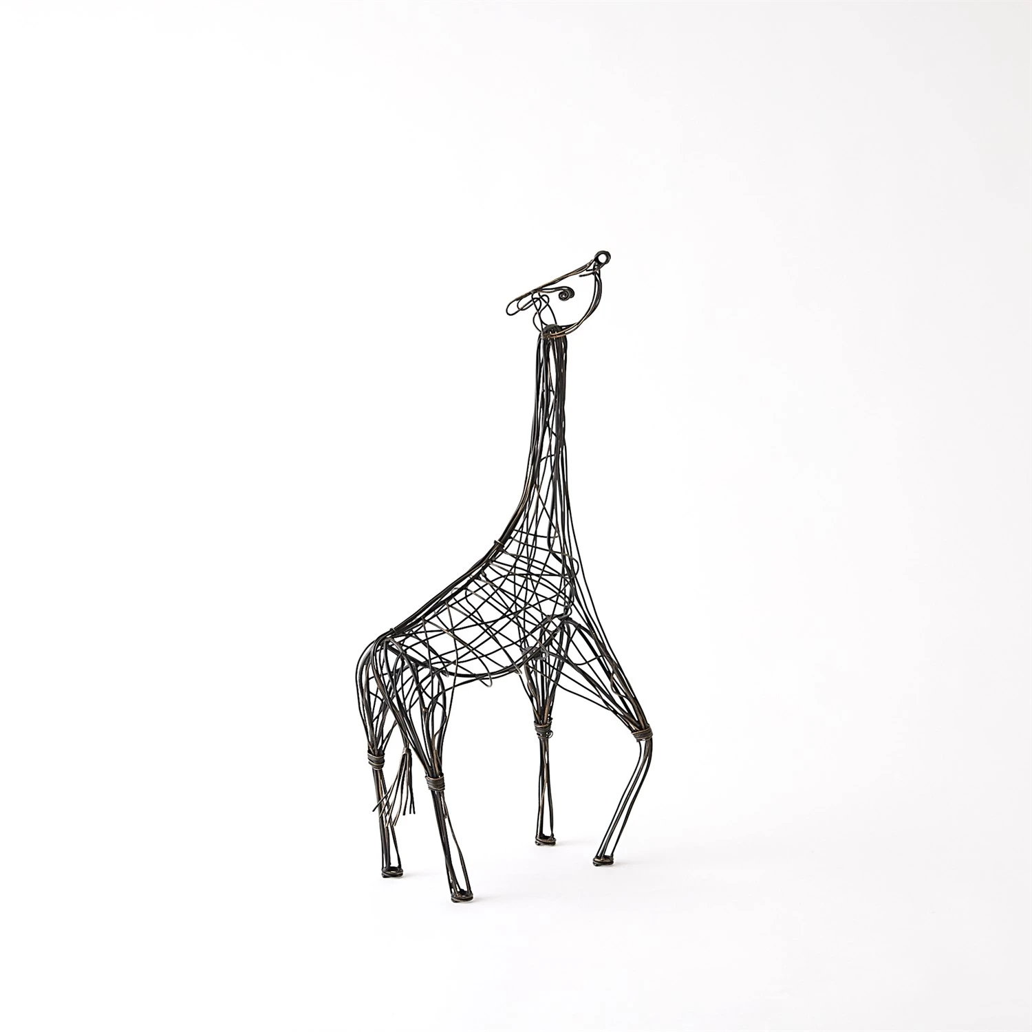 Wire Giraffes-Bronze 7 Wire Giraffes-Bronze - Image 5