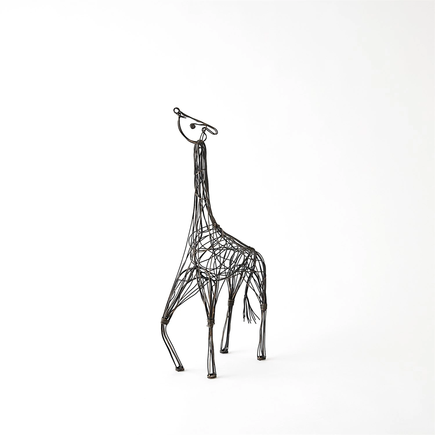 Wire Giraffes-Bronze 6 Wire Giraffes-Bronze - Image 4